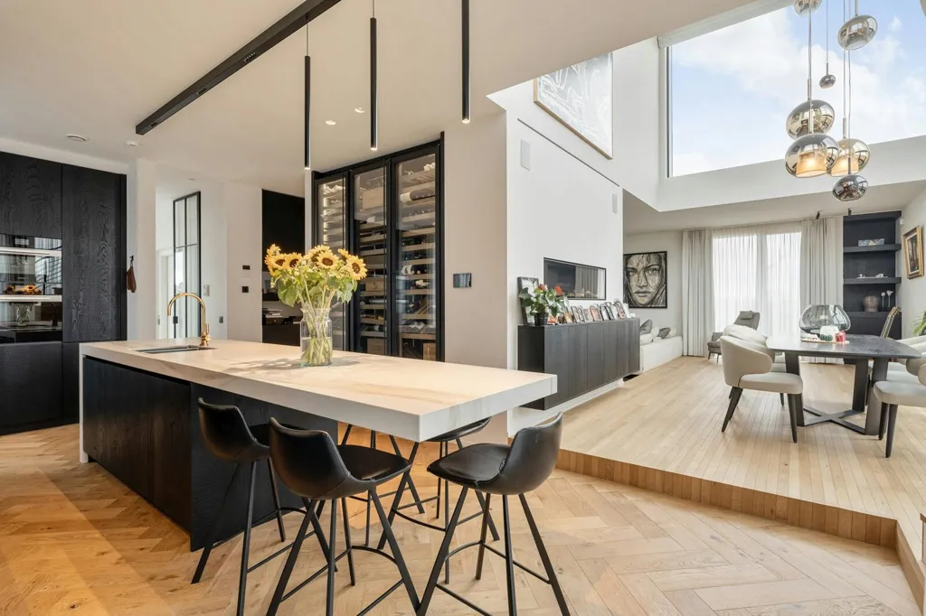 Cucina - Luxury Penthouse with Terraces in Hasselt