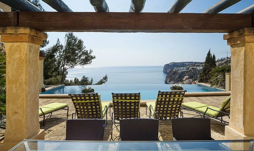 Terrasse - Luxury Villa with Pool in Cala Llamp
