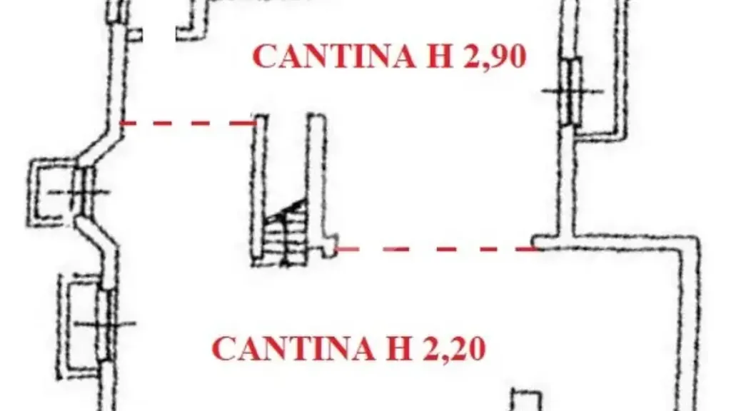 Plaan - Semi-detached Villa with Private Garden in Gallarate
