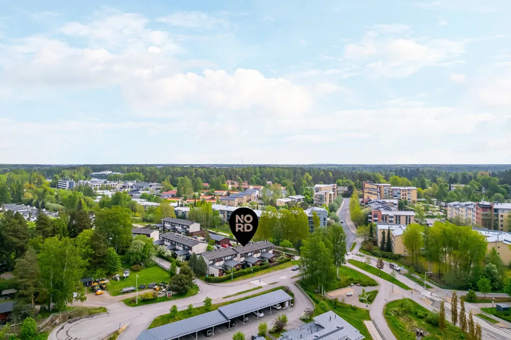 Õhuvaade - Modern Apartment with Sauna in Kaivoksela