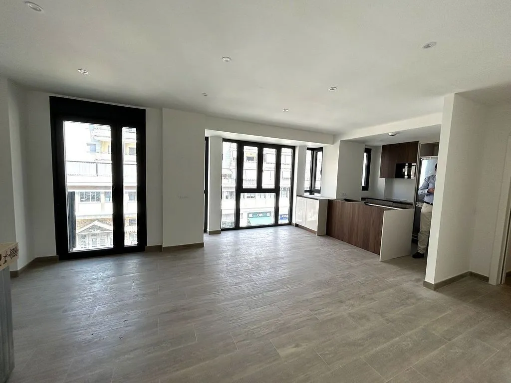Séjour - Apartment with Balcony in Perchel Sur, Málaga