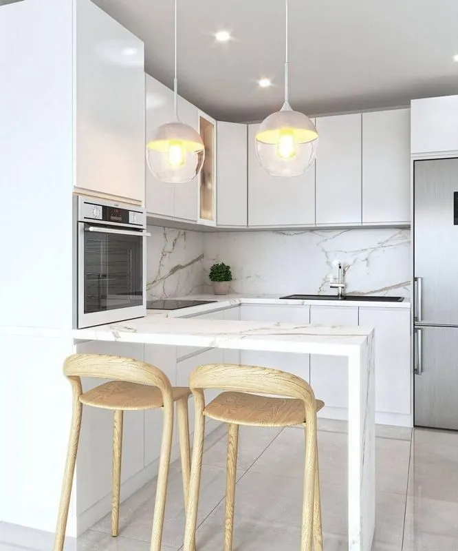 Köök - Penthouse with Pool in Los Ríos, Mijas