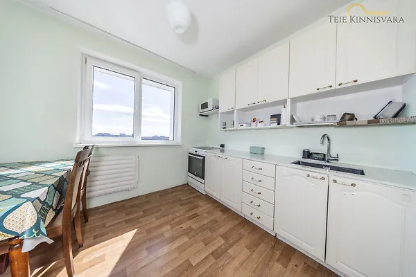 Cuisine - Partially Renovated Flat with Balcony in Lasnamäe