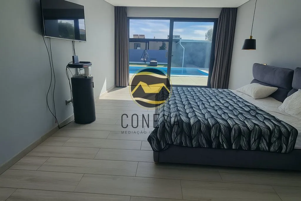 Chambres - Single-Story Villa with Pool in Olhão
