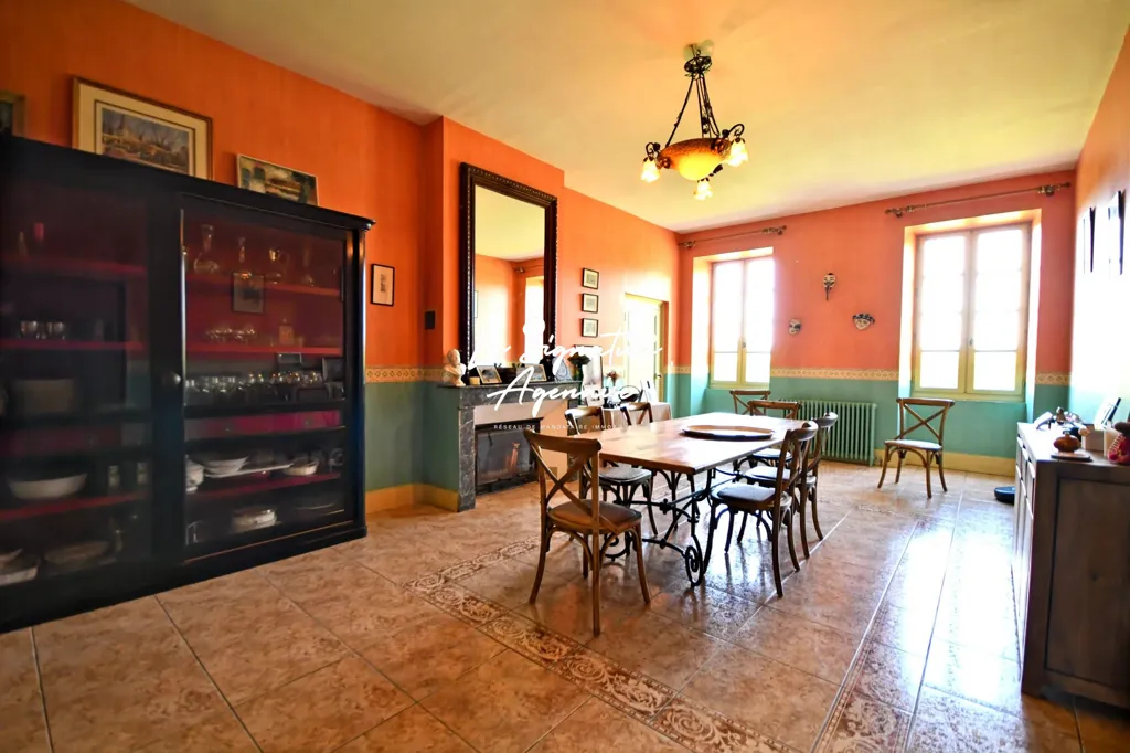 Salle à manger - Maison en Pierre avec Piscine à Montesquieu