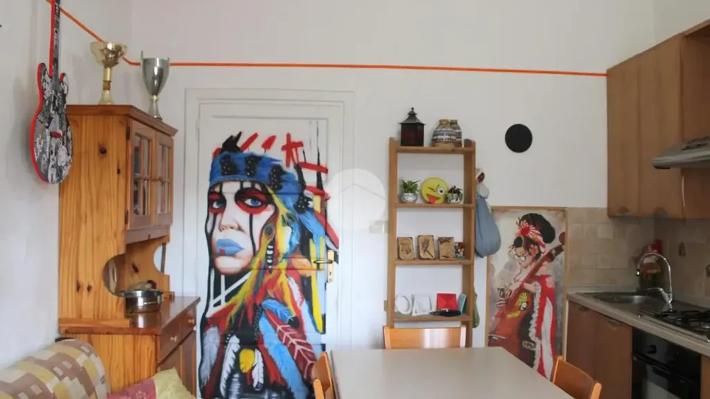 Cuisine - Twin-Storey Apartment with Garden in Palermo