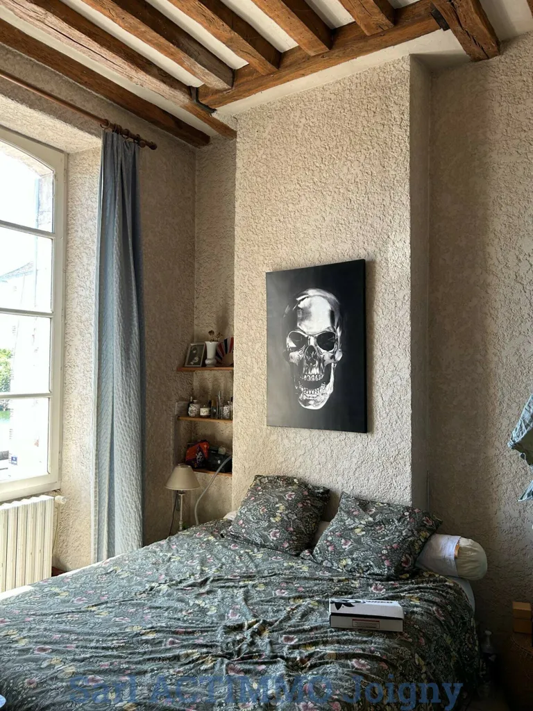 Camere da letto - City Centre House with River View in Joigny