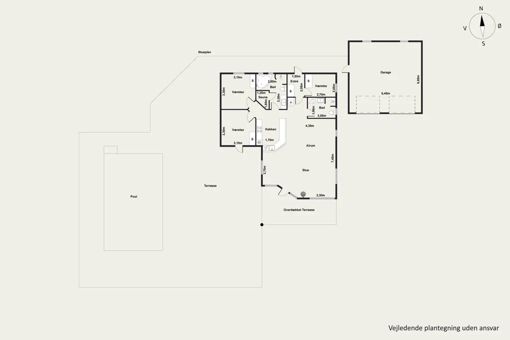 Plaan - Vacation House with Pool near Hals