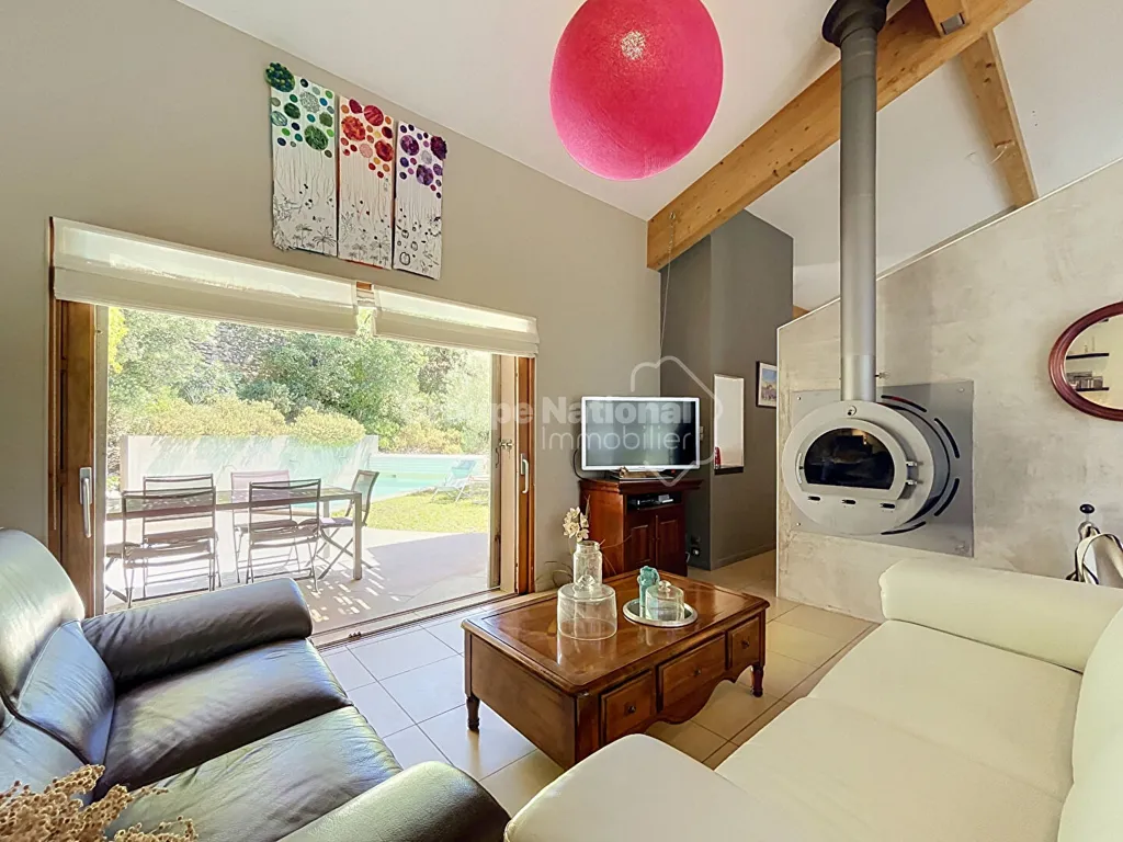 Soggiorno - Architectural House with Pool in Rochegude