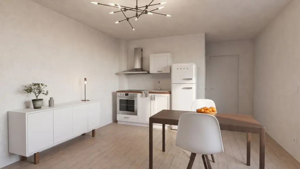 Salle à manger - Modernised Studio with Balcony in Bologna
