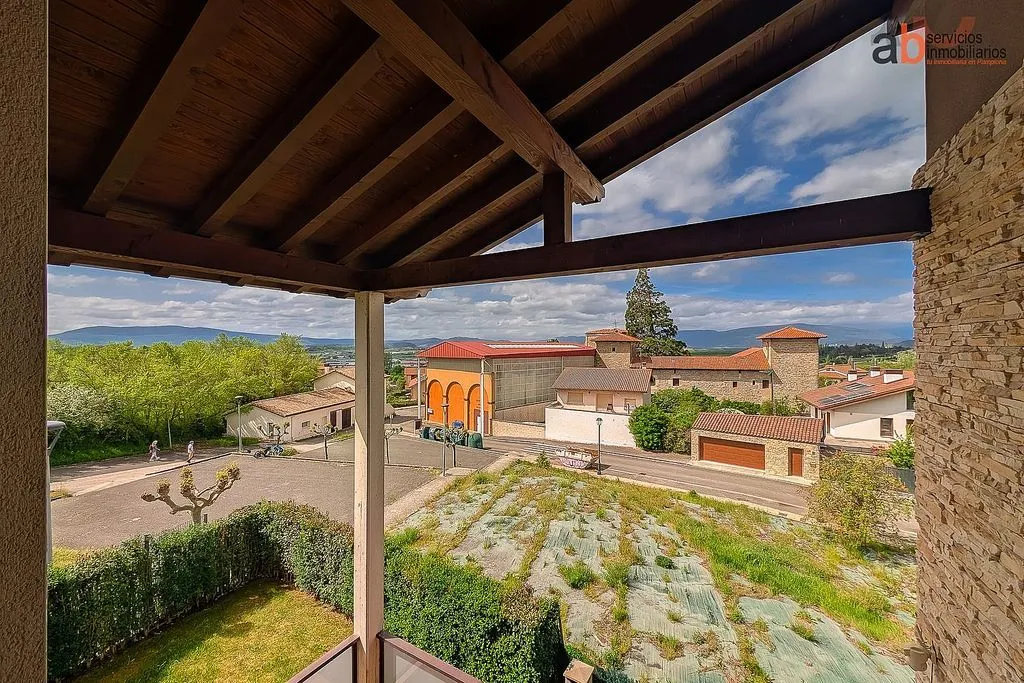 Balcon - Chalet with Terrace in Aizoáin