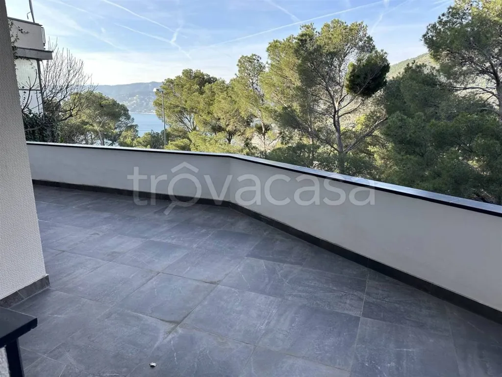Terrasse - Rented Apartment with Sea View in Bergeggi