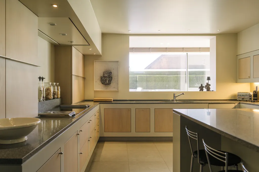 Köök - Luxury Villa with Pool in Villapark, Waregem