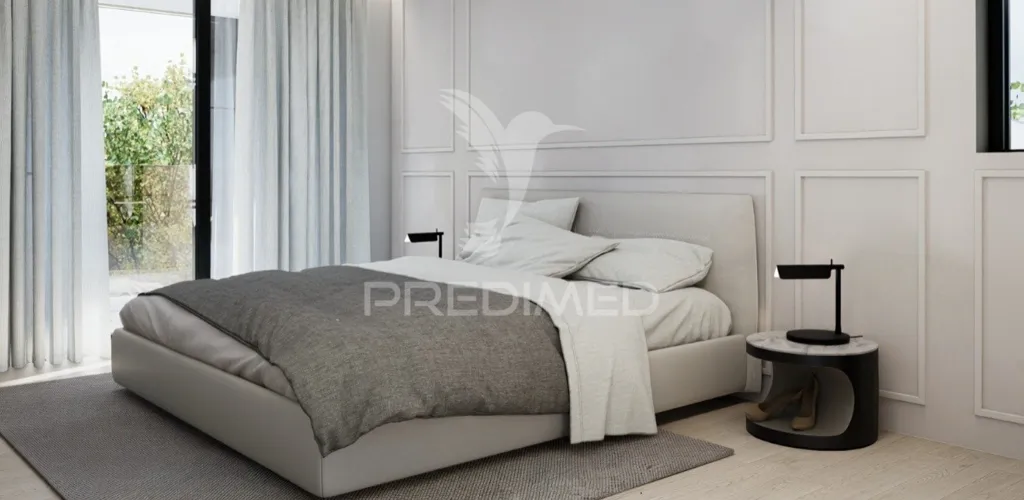 Chambres - Apartment with East-Facing Balcony in Maia