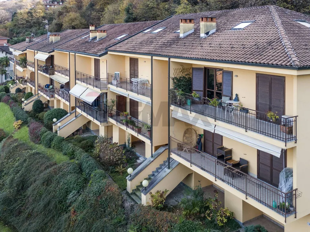 Vue aérienne - Apartment with Lake View in Stresa