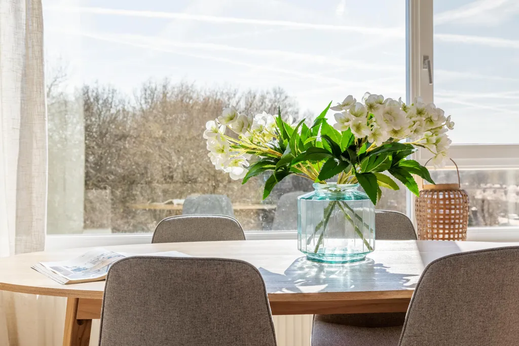 Sala da pranzo - Renovated Gallery Flat with Balcony in Amsterdam