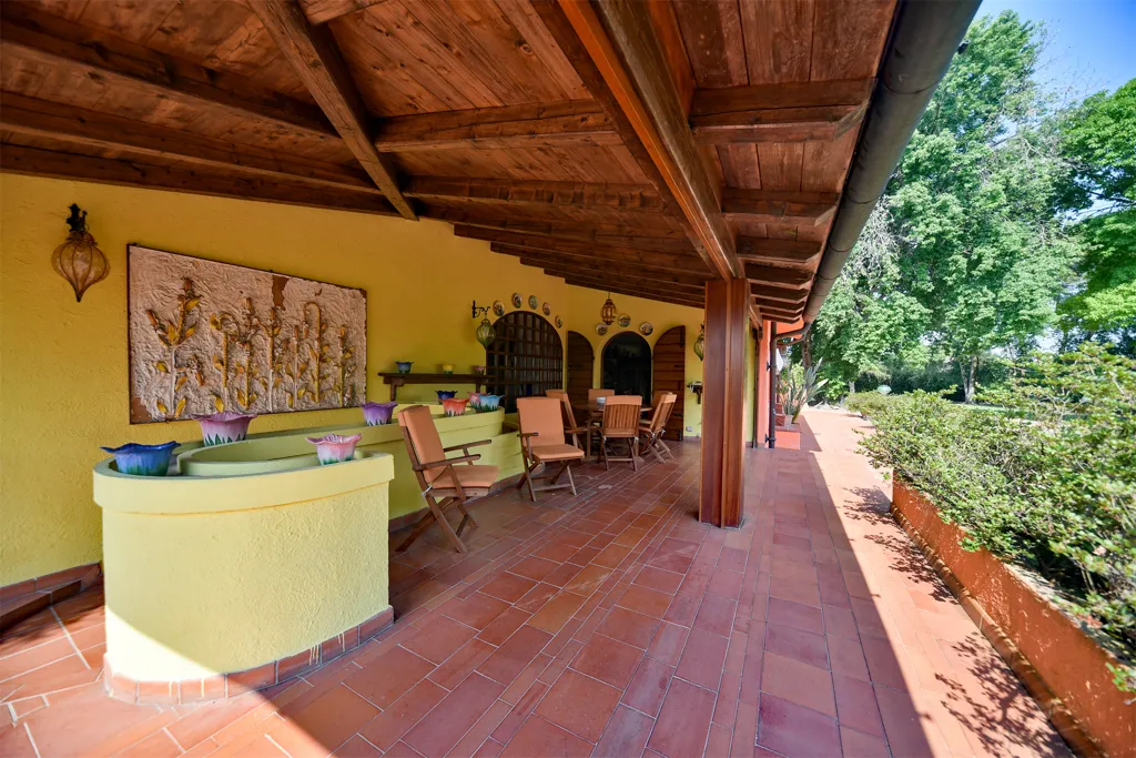 Terrasse - Villa with Golf Club Access in Teolo