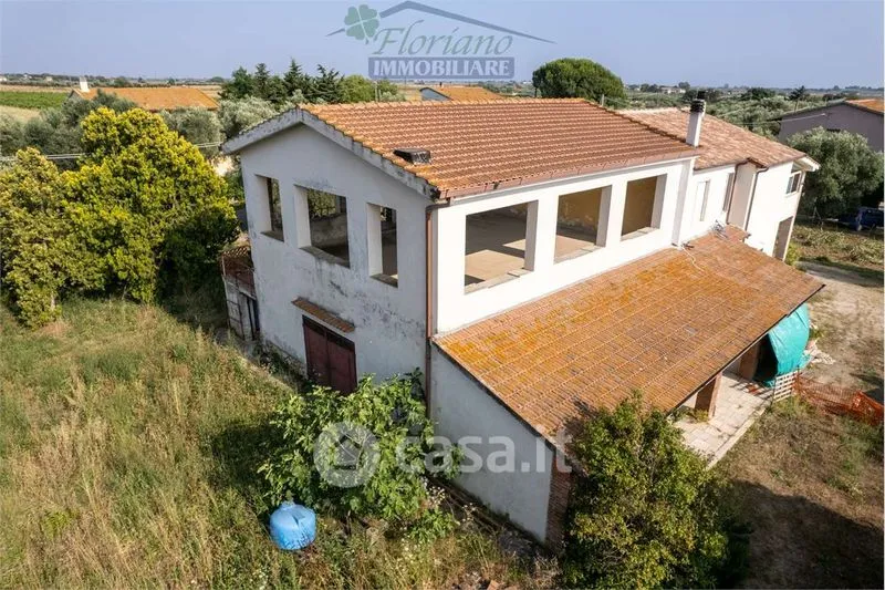 Vue aérienne - Rustic Casale with Panoramic View in Capalbio