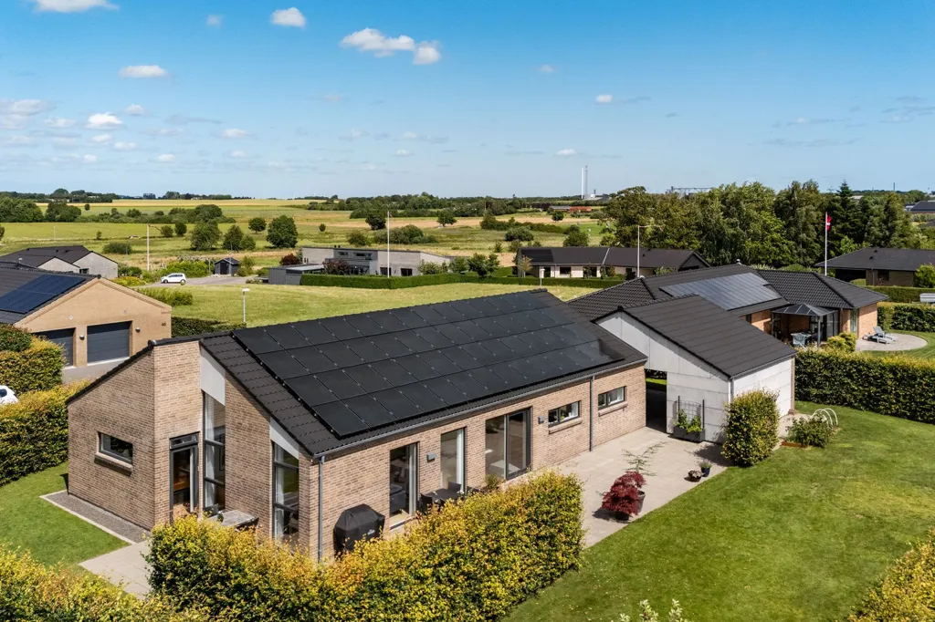 Vista aerea - Contemporary Villa with Garden in Hornsyld