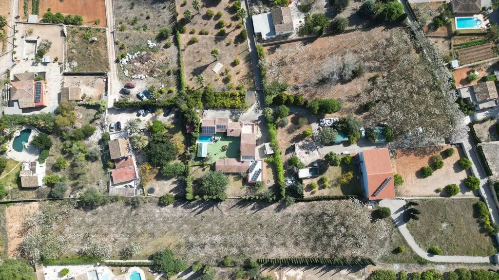 Õhuvaade - Luxury House with Warehouse in Pedreguer