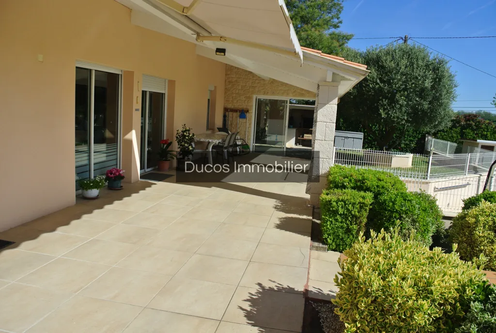 Terrasse - Ensemble de 2 Maisons avec Piscine à Tombebœuf
