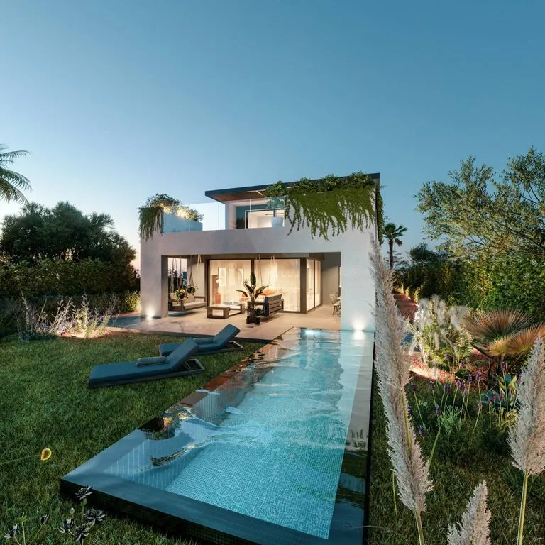 Piscina - Luxury Villa with Pool in Estepona