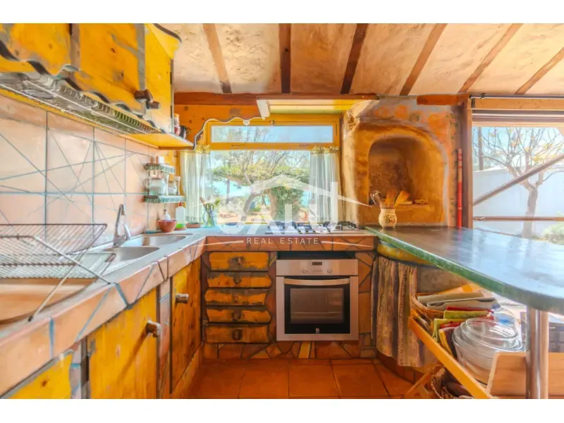 Köök - Rustic Chalet with Sea Views in Granadilla de Abona