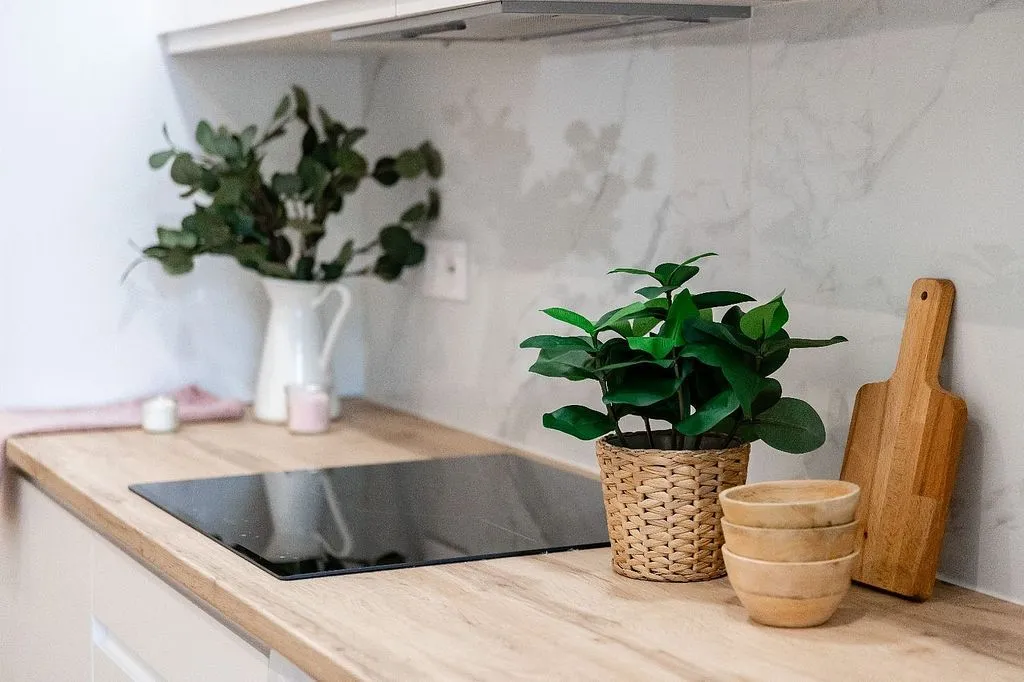 Kitchen - Modern Flat with Lift in Sector Oficios