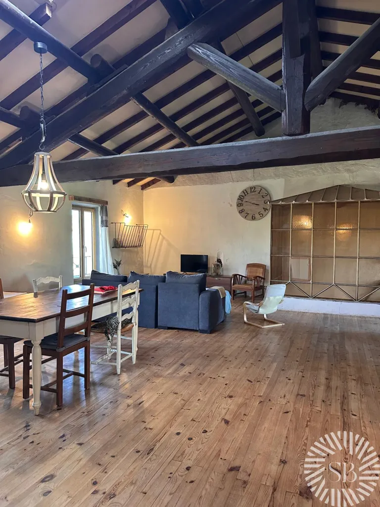Living Room - Authentic Mas with Large Garden in Noves