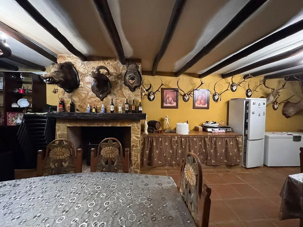 Salle à manger - Rustic Cortijo with Pool in Villanueva del Trabuco