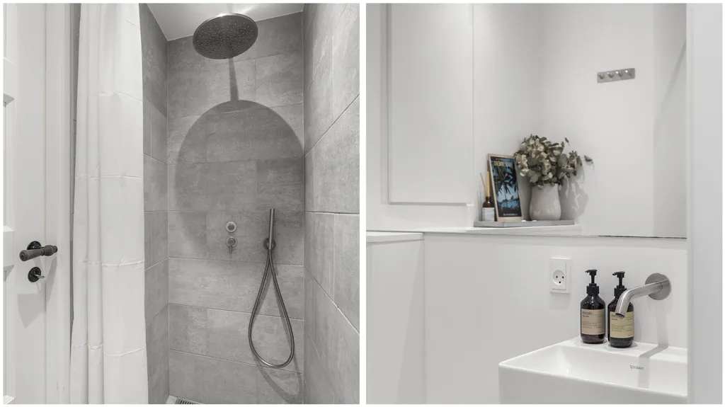 Salles de bain - Apartment with Spectacular View in Frederiksberg
