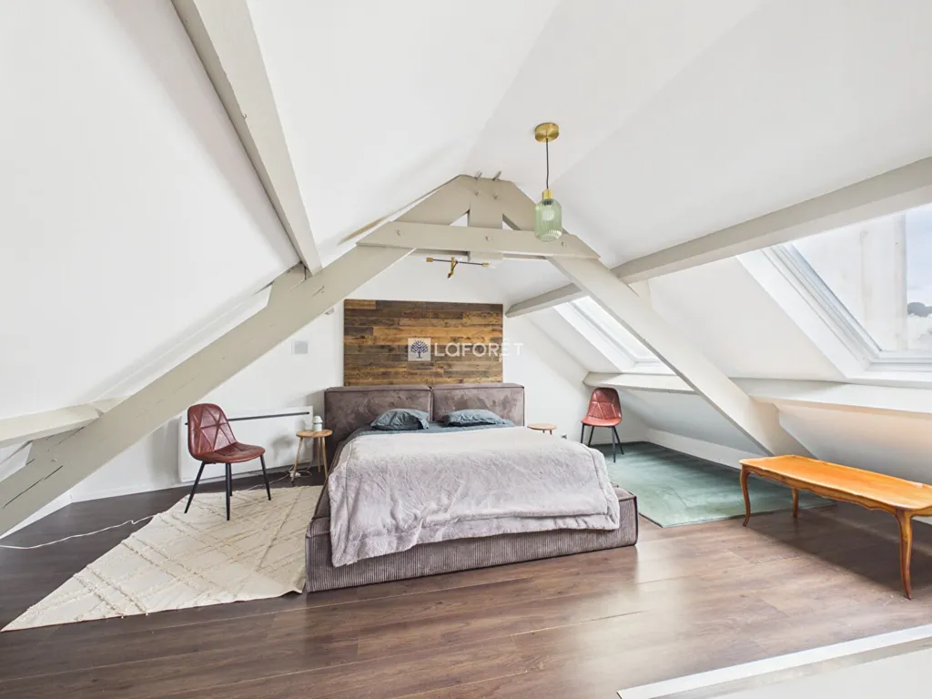 Camere da letto - Duplex Apartment with City Centre Location in Quimper