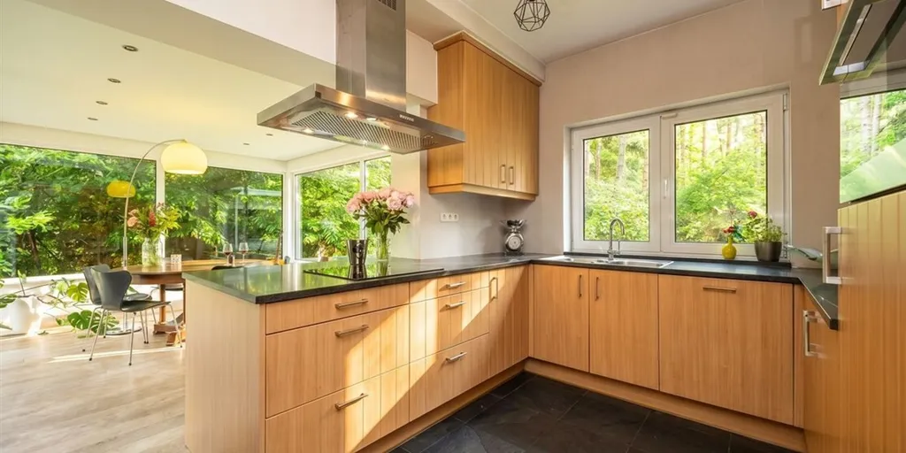 Cuisine - Villa avec Jardin à Kalmthout, Proche d'un Natuurdomein