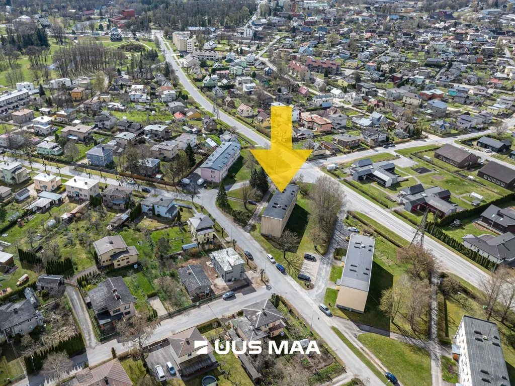 Vista aerea - Renovated Flat with Open Plan in Viljandi