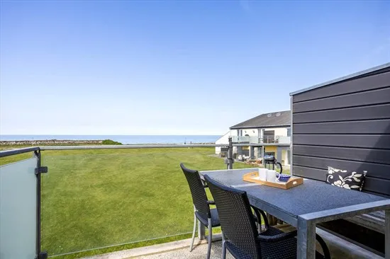 Terrasse - Apartment with Sea View in Løkken