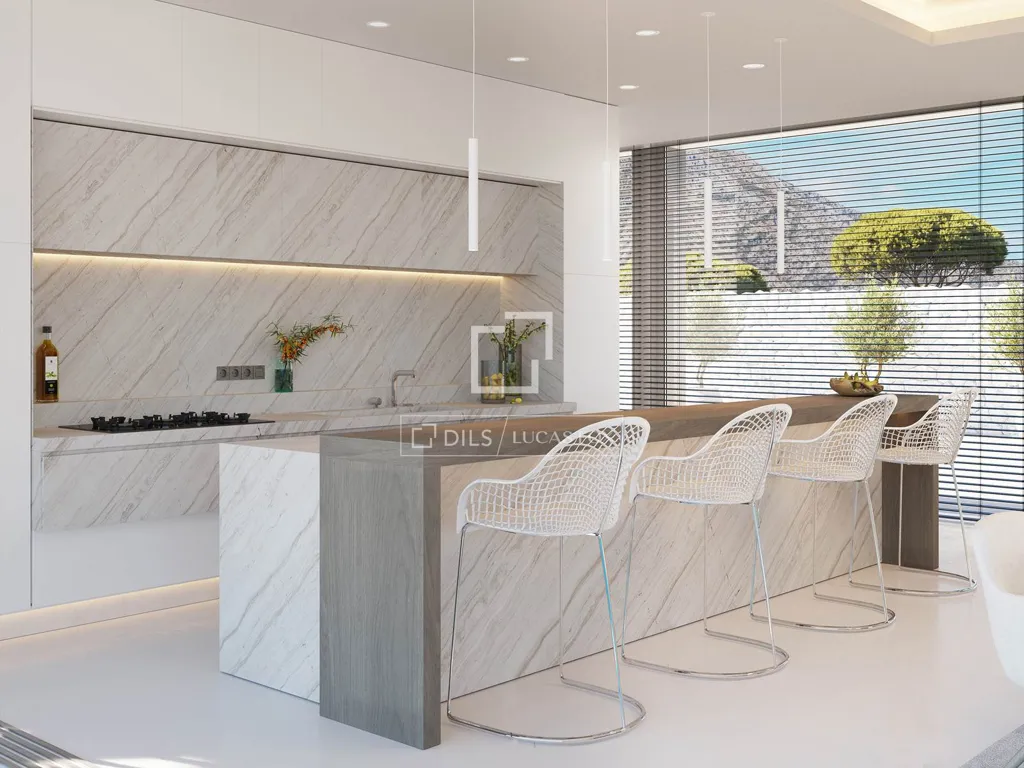 Köök - Luxury Villa with Panoramic Views in Benahavís
