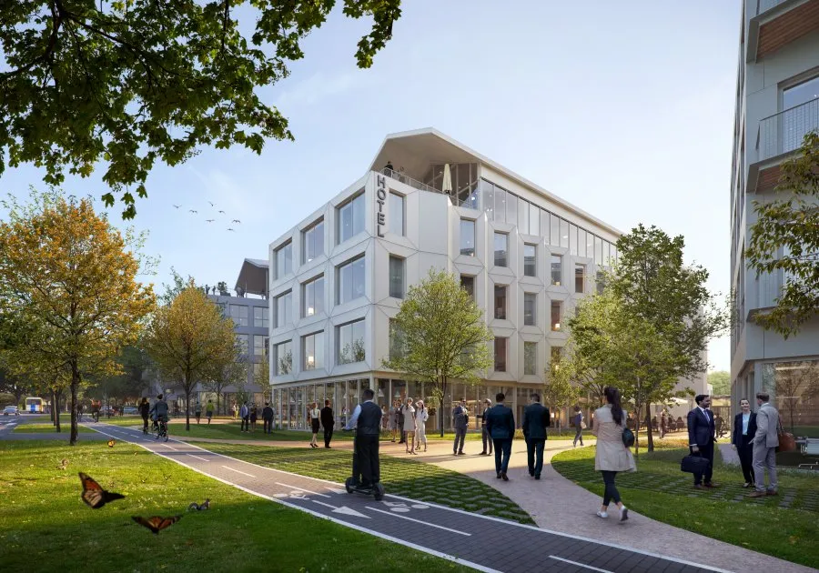 Office Complex with Central Park in Luxembourg City Centre