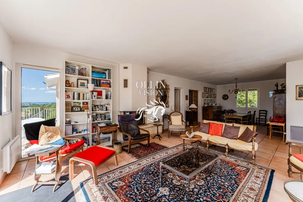 Séjour - Villa avec Vue Panoramique sur le Bassin d'Arcachon