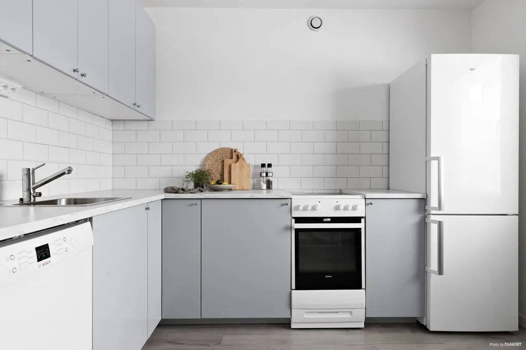 Cuisine - Modernised Apartment with Balcony in Västra Götaland
