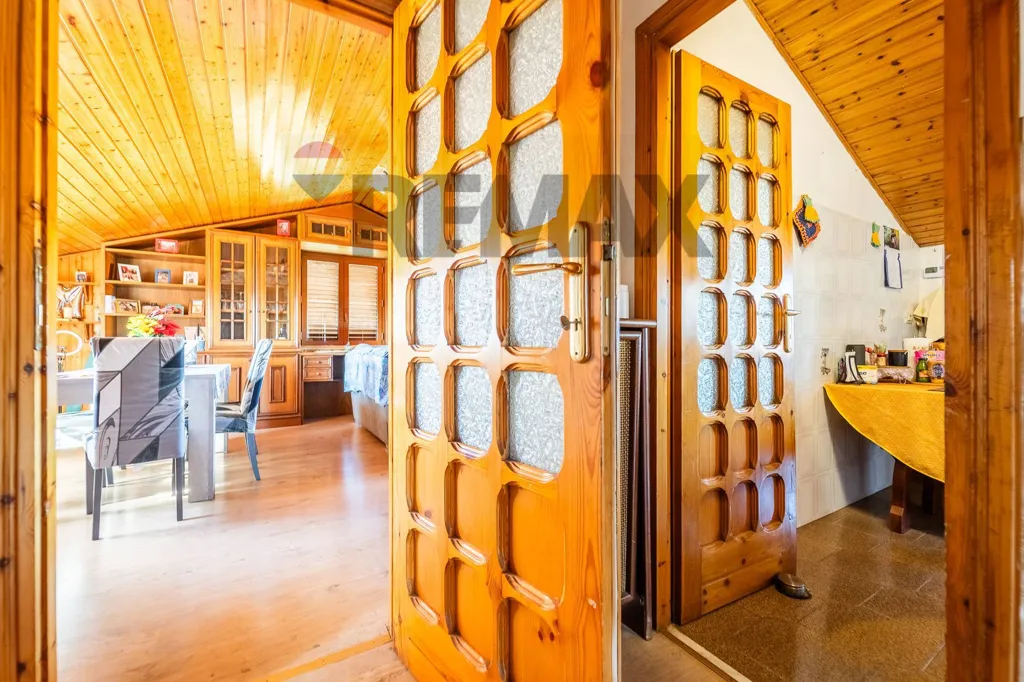 Sala da pranzo - Chalet-Style Apartment with Terrace in Case Rosse