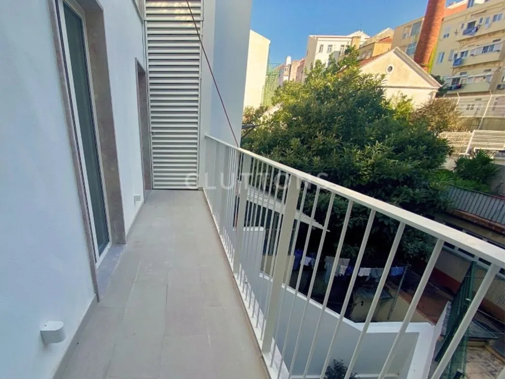 Balcon - Luxury Apartment with Terrace in Lisbon