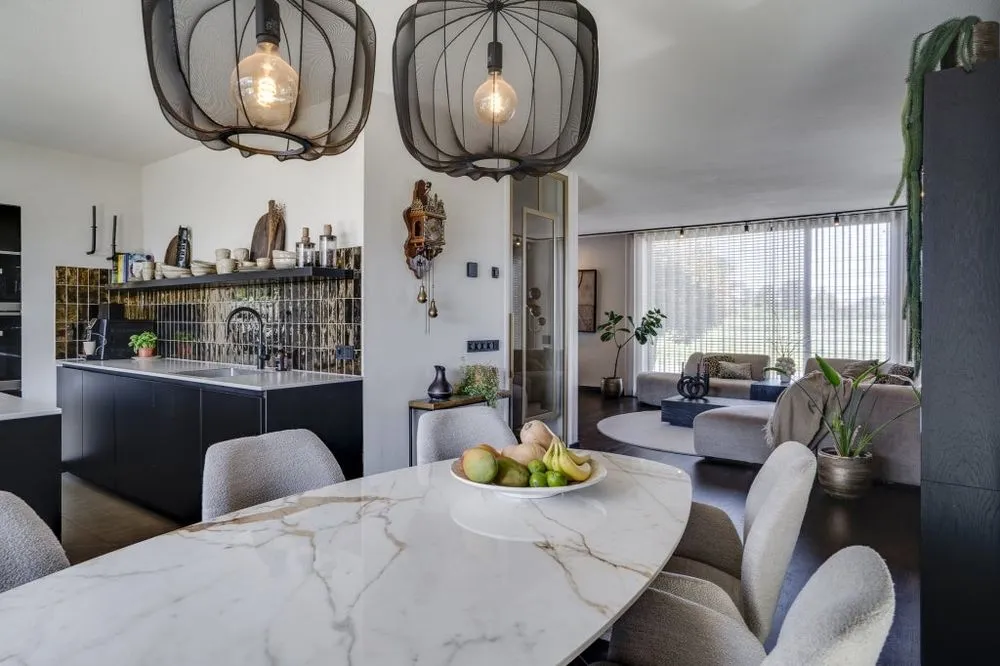 Sala da pranzo - Modern House with Garden in Nederweert