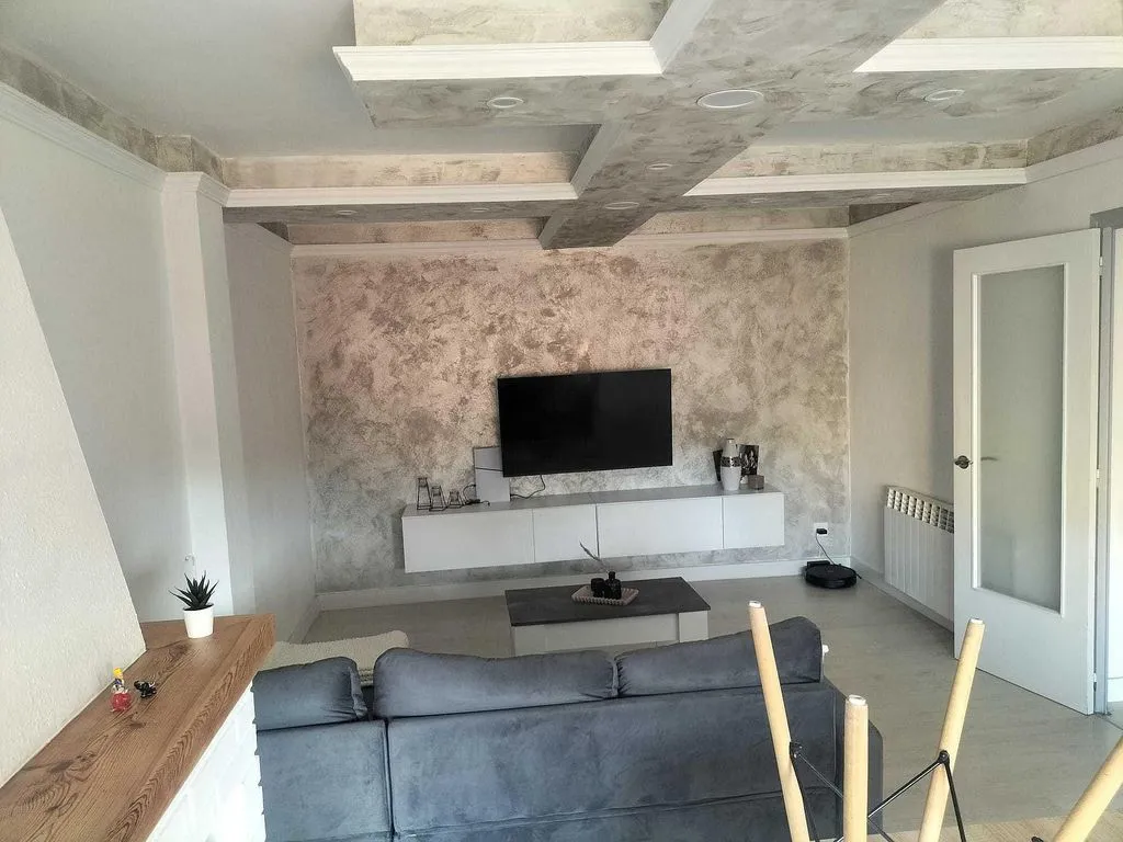 Séjour - Furnished Flat with Garage in Calaceite