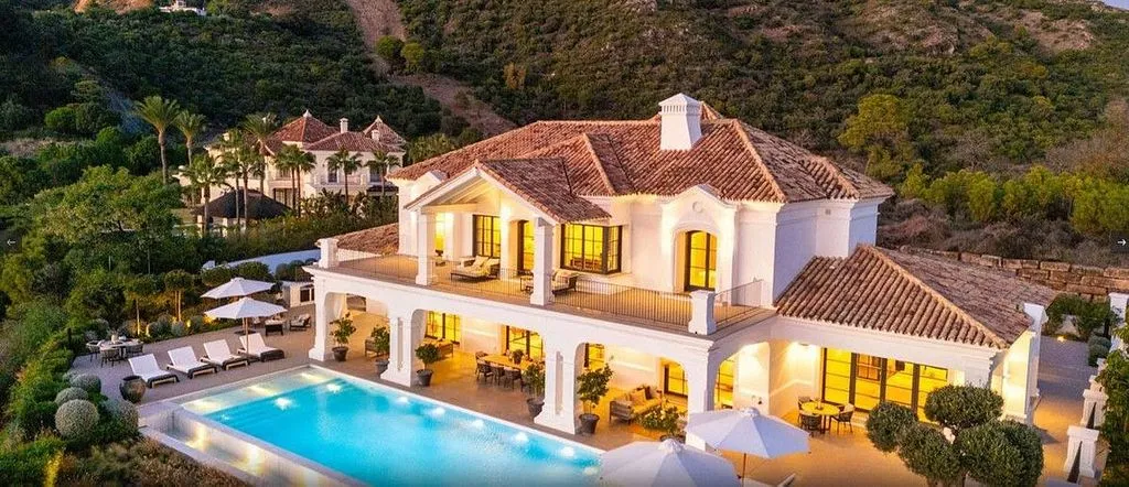 Õhuvaade - Andalusian Chalet with Pool in Benahavís