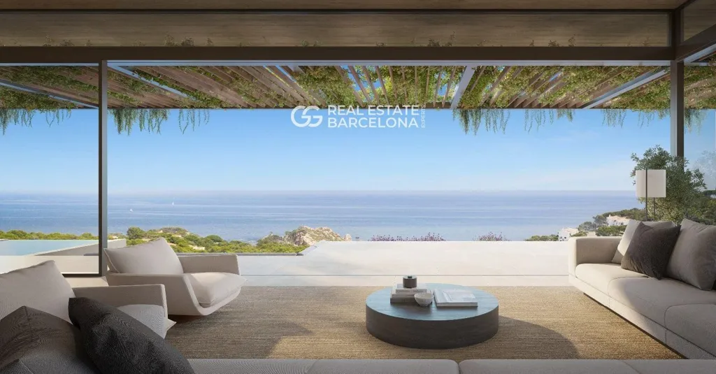 Terrass - New Build Villa with Sea View in Palafrugell