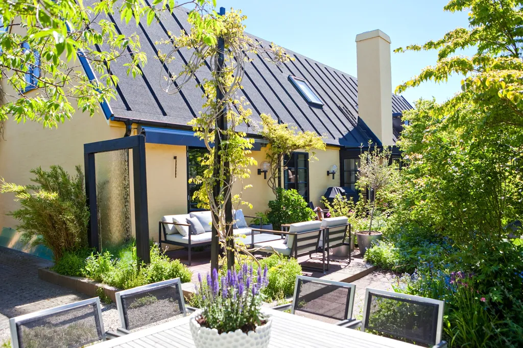 Jardín - Modernist Villa with Orangery in Falsterbo