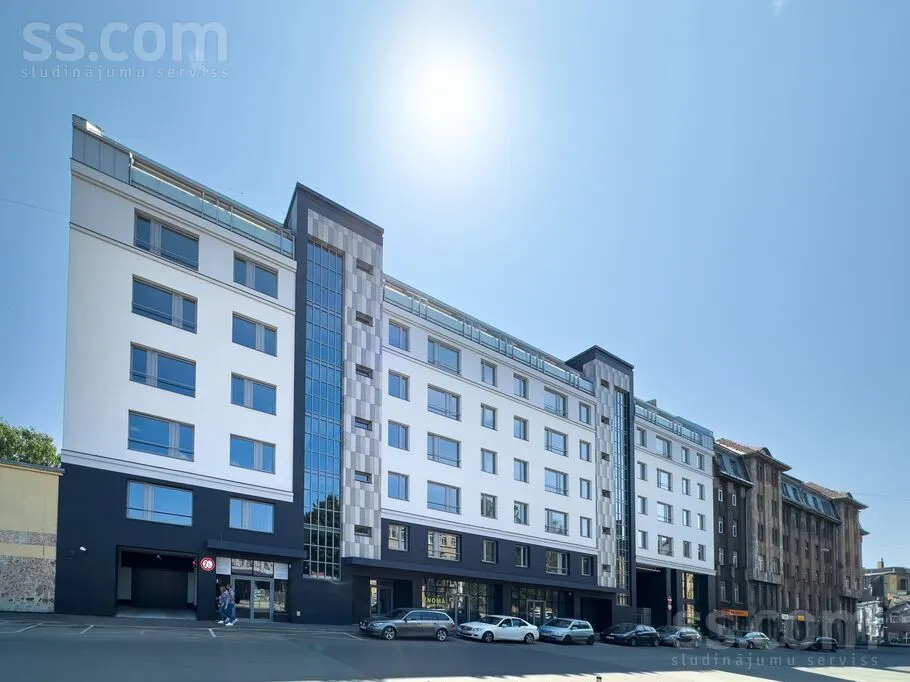 Välivaade - Studio Apartment with Elevator in Riga Centre