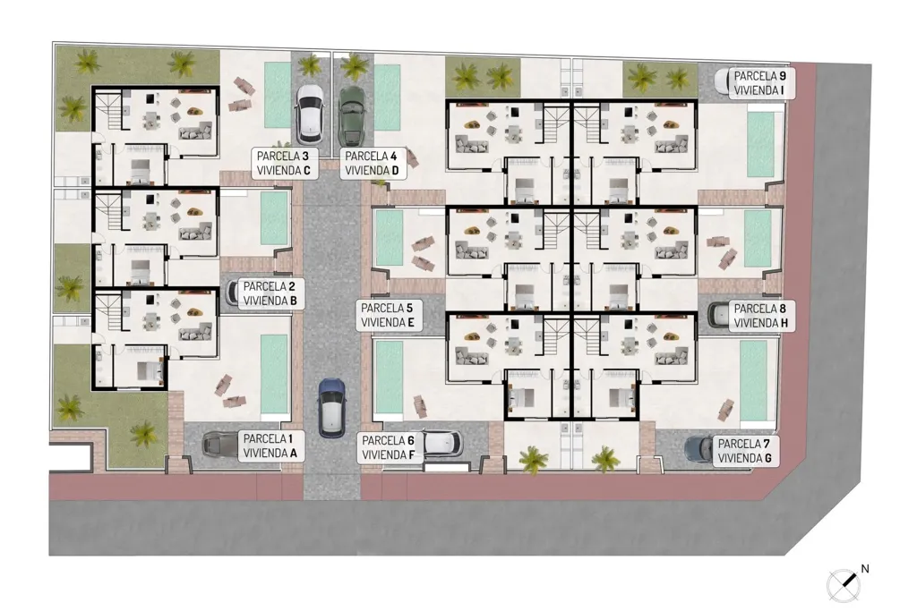 Plan - New Villa with Private Pool in Benijófar