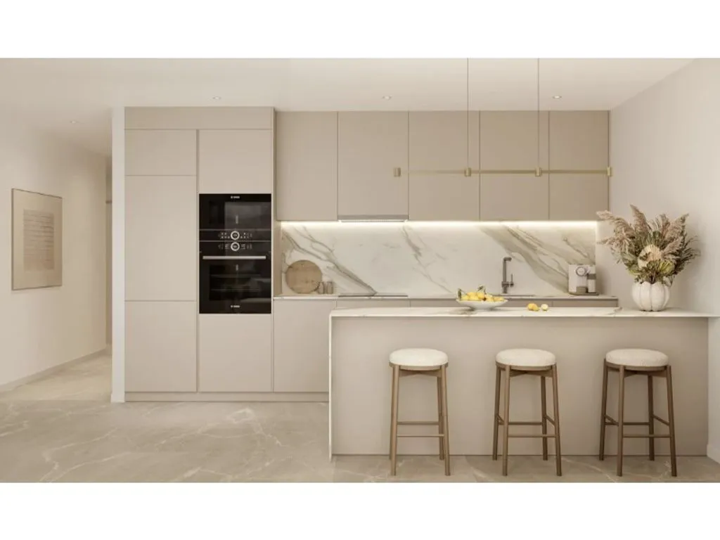 Köök - Luxury Apartment with Mountain Views in Finestrat