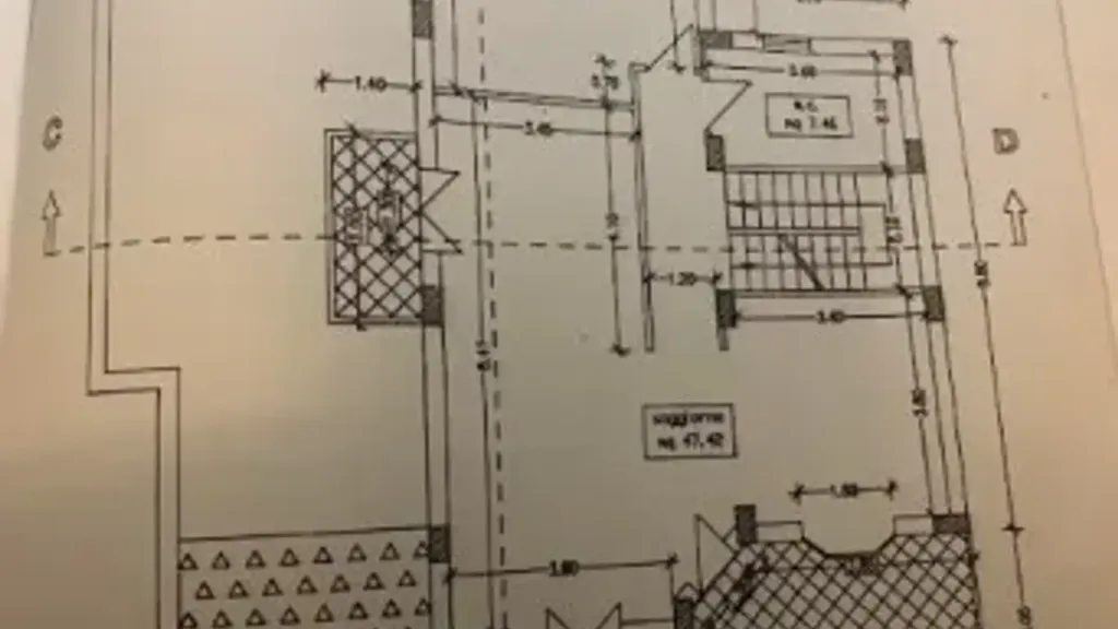 Plan - Rustic Villa with Private Garden in Milazzo